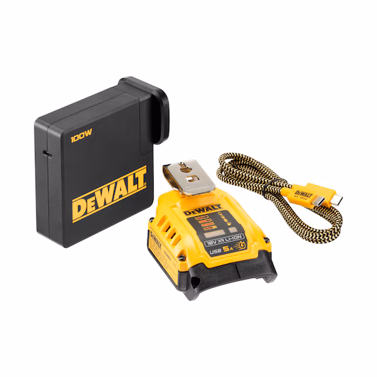 DEWALT USB-Lader (18V) - DCB094K-QW - Bilde 2