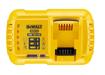 Dewalt hurtiglader 18V 8A DCB118-QW - Bilde 2