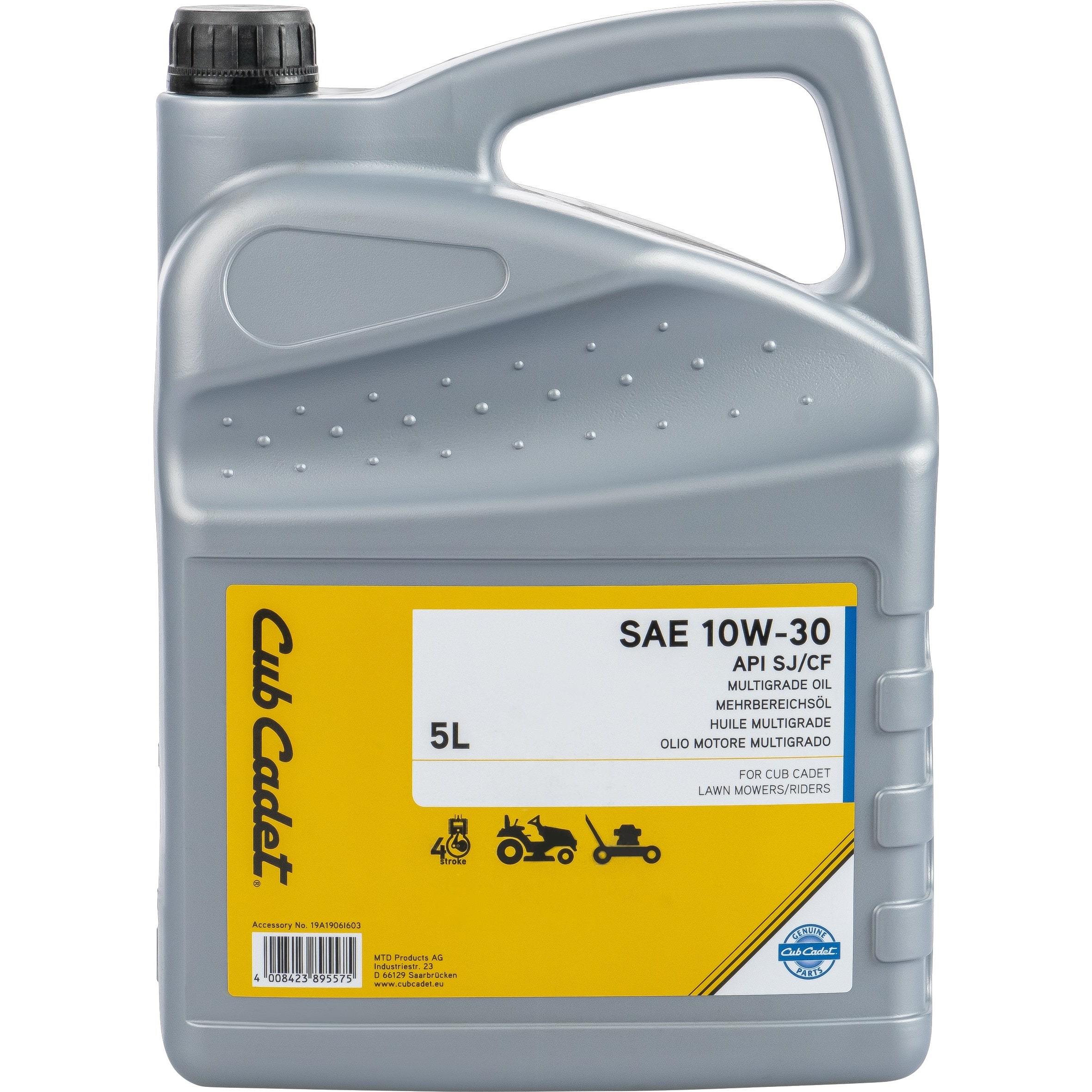 Motorolje Cub Cadet 10W30 (5L) - 19A1906I603