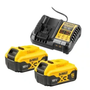 DEWALT Multivolt-lader og 2stk 5.0 Ah XR - DCB1104P2-QW